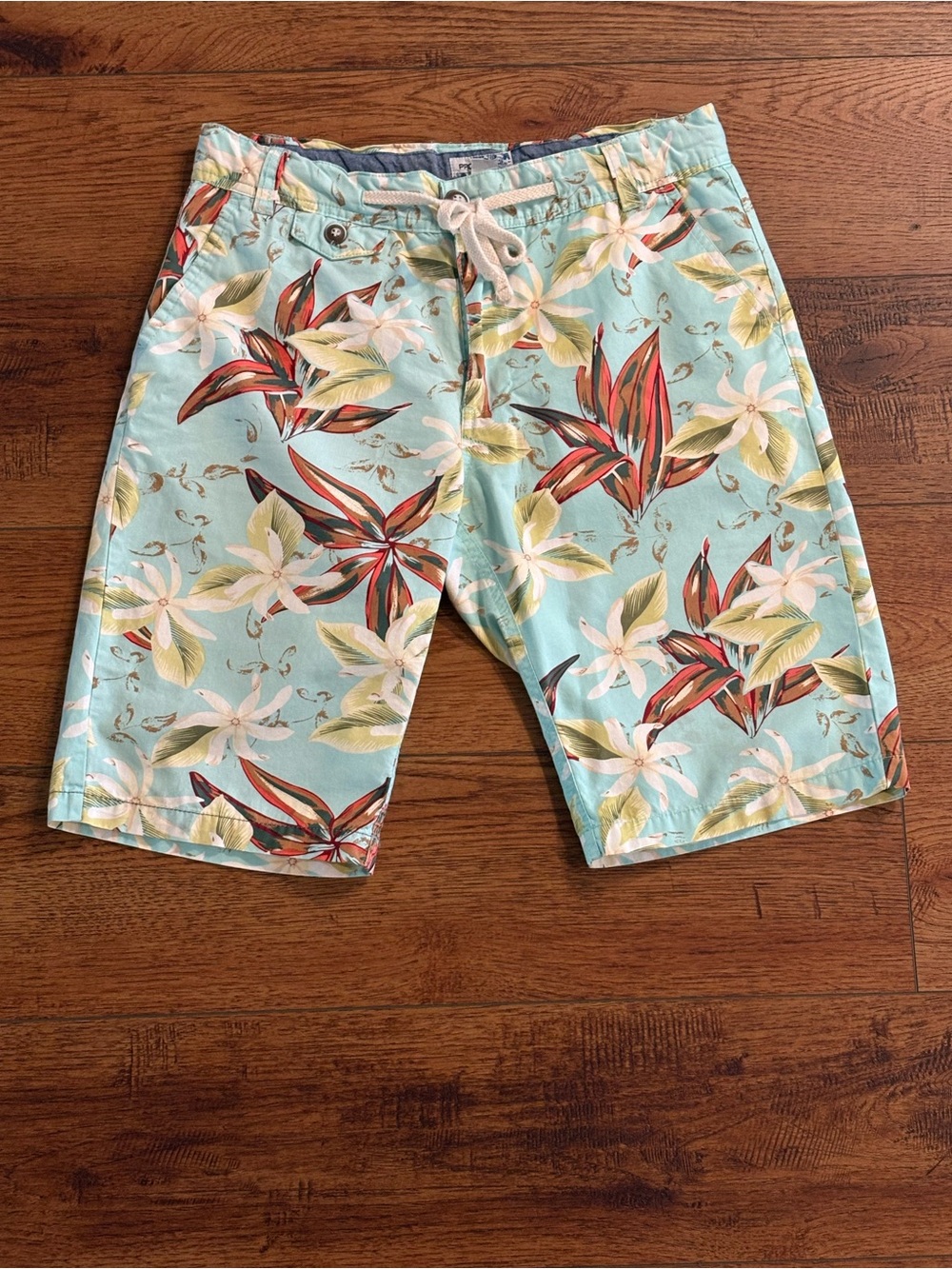 Projek Raw Hawaiian Floral Board Shorts Hybrid Surf Shorts Men’s 31